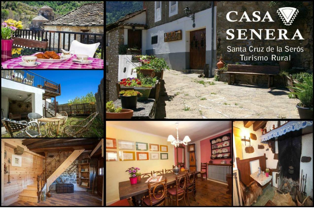 הוילה Santa Cruz de la Serós Casa Senera מראה חיצוני תמונה
